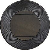 Thumbnail for your product : CosmoLiving by Cosmopolitan Black Metal Wall Mirror With Fluted Frame