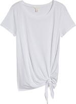 Thumbnail for your product : Caslon Burnout Side Tie T-Shirt