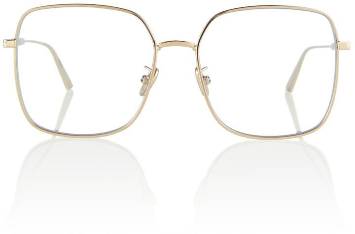 dior sunglasses gold frame