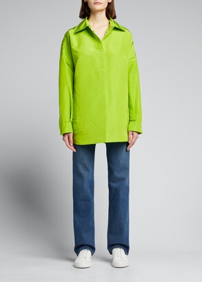 Valentino Women's Green Tops | ShopStyle