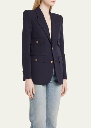 Saint Laurent 4-Pocket Blazer Jacket