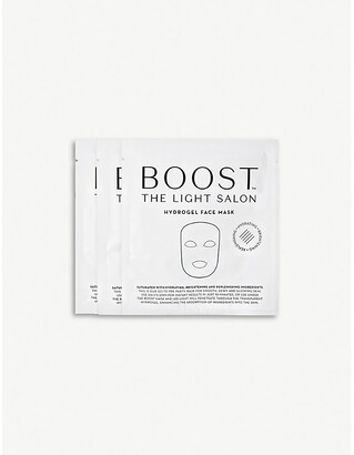 The Light Salon BOOST hydrogel face mask pack of three