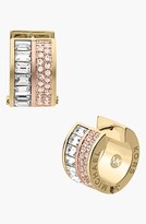 Thumbnail for your product : MICHAEL Michael Kors Michael Kors 'Brilliance' Pavé Small Hoop Earrings