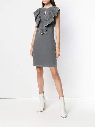 See by Chloe ruffled front panel dress