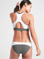 Thumbnail for your product : Athleta Colorblock Zip Front Bikini Top