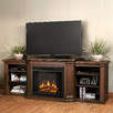Real Flame Valmont TV Stand for TVs up to 75 with Electric Fireplace