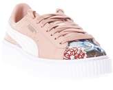 Thumbnail for your product : Puma Select Platform Pink Sneakers In Leather