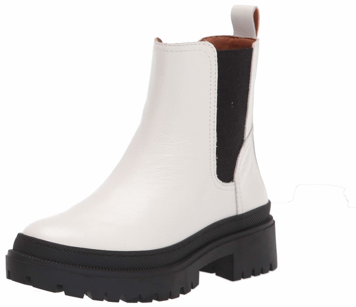 Lucky brand white booties clearance