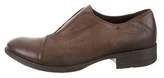 Thumbnail for your product : Barneys New York Barney's New York Leather Round-Toe Oxfords