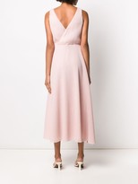 Thumbnail for your product : Harris Wharf London Ribbed V-Neck Dress
