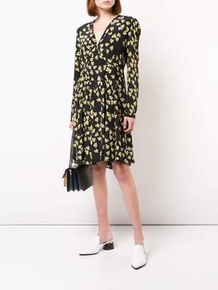 Derek Lam floral print longsleeved dress