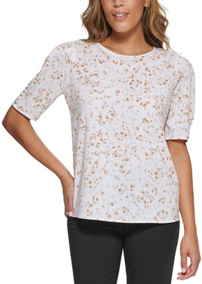 Calvin Klein Floral Top | Shop the world's largest collection of 