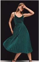 Thumbnail for your product : Whistles Regina Sparkle Pleated Dress