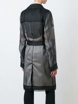 Thumbnail for your product : Maison Margiela sheer trench coat