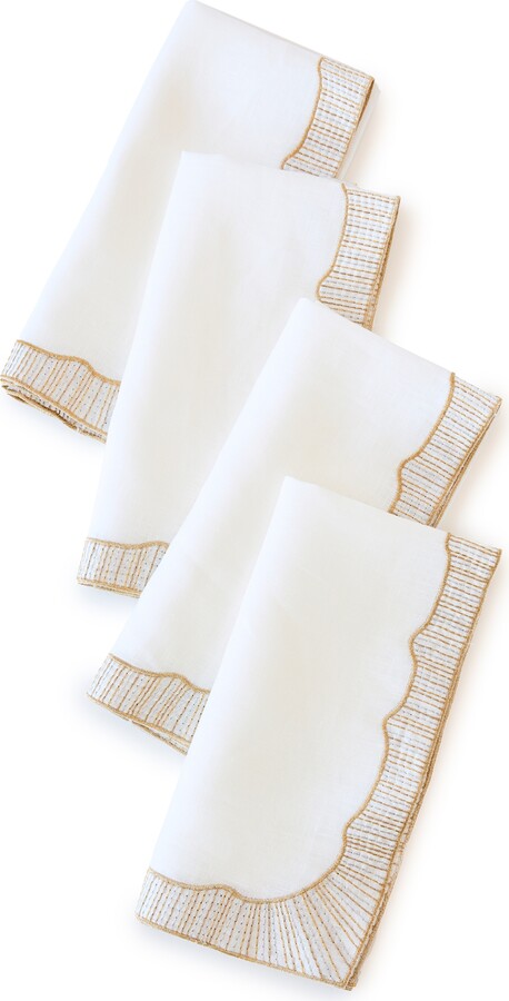 Kim Seybert Frame Napkin Set of 4