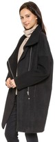 Thumbnail for your product : Helmut Lang High Collar Wool Coat