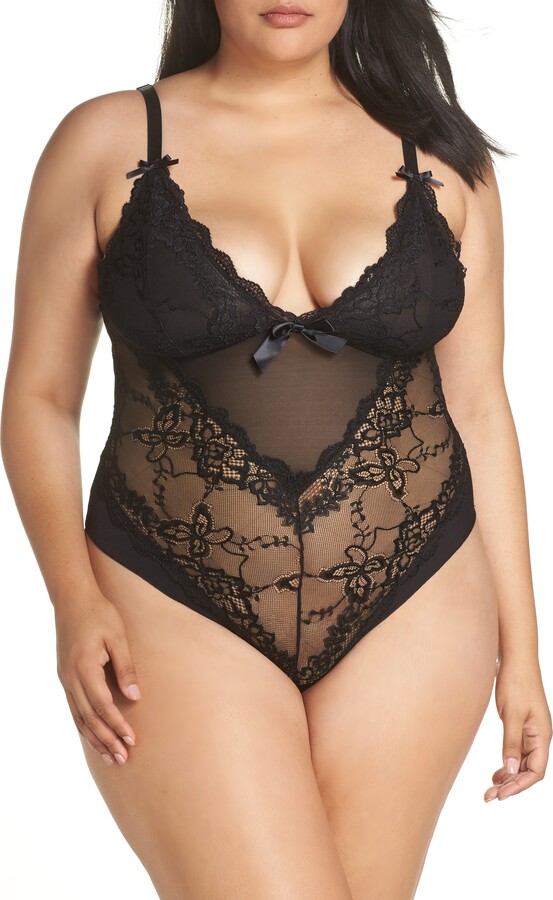 Oh La La Cheri Valentine Lace Teddy