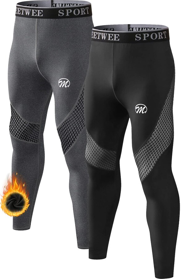MEETWEE Men’s Thermal Underwear Long Johns Winter Thermal Leggings Warm