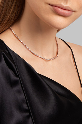 Anita Ko 18-karat Rose Gold Diamond Necklace