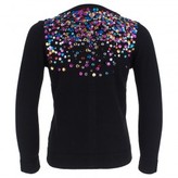 Thumbnail for your product : Milly Minis Black Knit Sequinned Cardigan