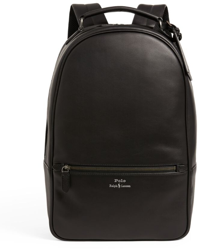 ralph lauren leather backpack