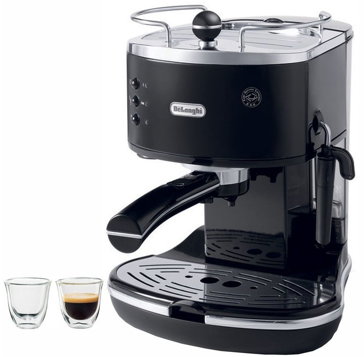 De'Longhi DeLonghi Icona 15Bar Pump Driven Espresso Mach ine & 2
