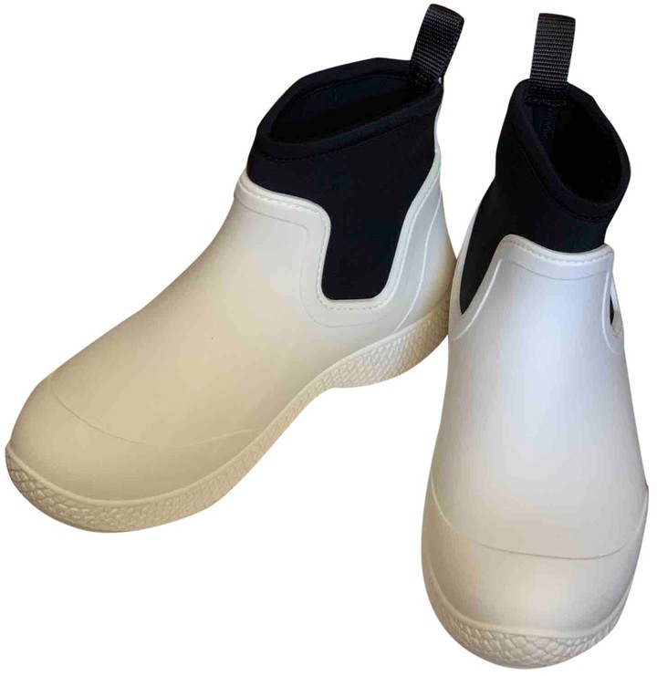celine rubber ankle boots
