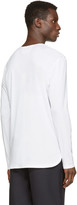 Thumbnail for your product : Helmut Lang White Brushed Jersey T-Shirt