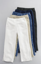 Thumbnail for your product : J. Jill Easy linen print cropped pants