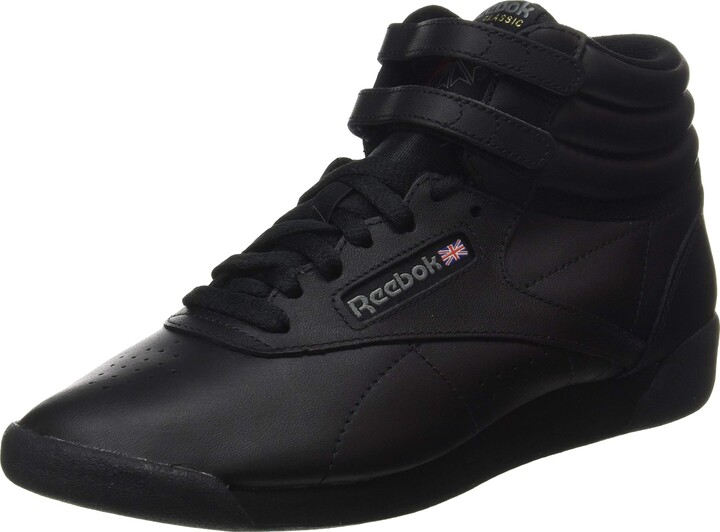 Reebok Wmns Freestyle Hi NBK Leather Damen Sneaker CN0604 Sportschuhe Schuhe NEU 
