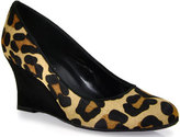 Thumbnail for your product : VANELi Udet - Wedge Pumps in Leopard