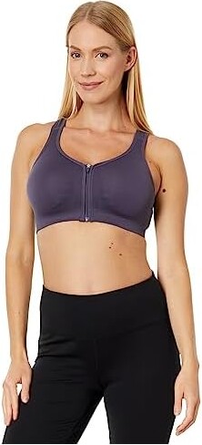 Jockey Forever Fit™ Low Impact Unlined Active Bra  Front zip sports bra,  Sports bra, Active wear for women