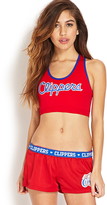 Thumbnail for your product : Forever 21 los angeles clippers sports bra