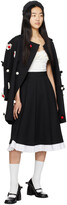 Thumbnail for your product : SHUSHU/TONG Black & White Pleated Skirt