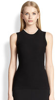 Thumbnail for your product : Narciso Rodriguez Sleeveless Contrast-Trim Top