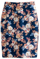Thumbnail for your product : J.Crew Petite Collection No 2. pencil skirt in antique floral