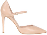 Thumbnail for your product : Pura Lopez Ankle Strap Stiletto in Cameo