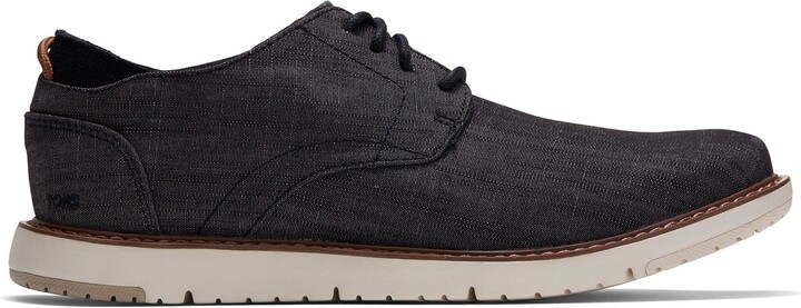 Black Denim Mens Oxford Navi Dress Shoes