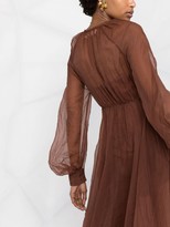 Thumbnail for your product : No.21 Sheer Mid-Length Dress