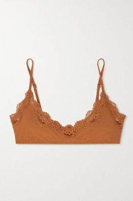 Silk and Lace Underwired Bralette
