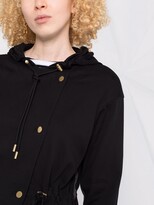 Thumbnail for your product : Theory Asymmetric Hooded Coat