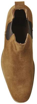 Ask the Missus Endeavour Chelsea Boots Beige Suede