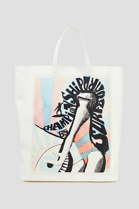 Zimmermann Printed Leather Tote