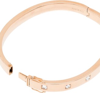 Anita Ko 18kt rose gold Oval diamond bracelet