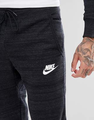 Nike Advanced Knit Skinny Joggers In Black 885923-010