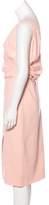 Thumbnail for your product : Altuzarra Surplice Neck Midi Dress w/ Tags Pink Surplice Neck Midi Dress w/ Tags
