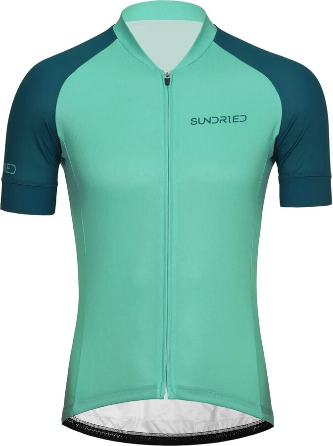 Sundried Men's Classic Short Sleeve Cycle Jersey Road Bike Cycling Top