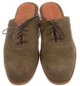 Thumbnail for your product : Rachel Comey Suede Round-Toe Mules