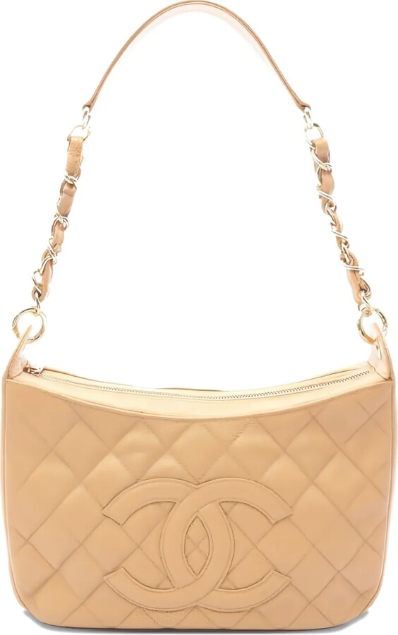 Chanel Pre Owned Matelassé Chain Shoulder Bag