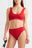 Thumbnail for your product : FELLA Quinn Textured Bikini Top